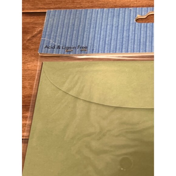 Colorbök Card & Envelope Set BLANK INSIDE GREEN & BROWN 37945 - Picture 7 of 7